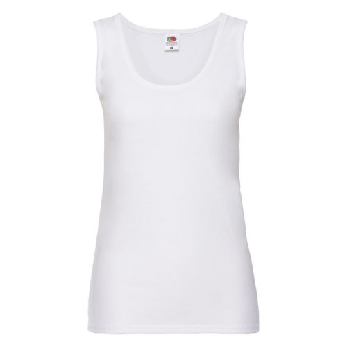 Майка женская "Lady-Fit Valueweight Vest", белый,XS, 97% хлопок,3%полиэстер, 165 г/м2 (белый)